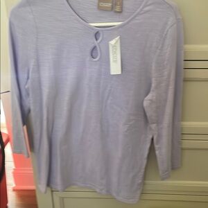 Chico's Lavender Long Sleeve Top